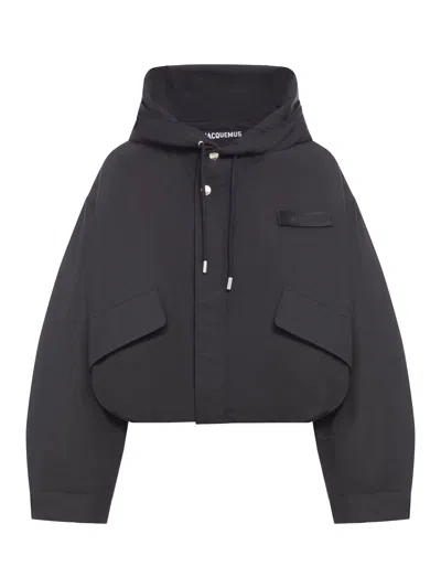 Jacquemus La Parka Courte Caraco Jacket In Black