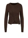 Jacquemus La Pau Cut In Brown