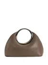 Jacquemus Womens Taupe Le Petit Calino Leather Top-handle Bag In Brown