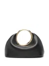 Jacquemus Women Le Petit Calino Leather Clutch In Black