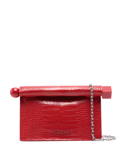 JACQUEMUS THE SMALL ROND CARRÉ CLUTCH