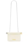 Jacquemus La Petite Pochette Rond Bag In Light Ivory
