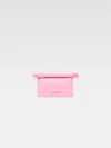 Jacquemus Leather La Petite Pochette Clutch Bag