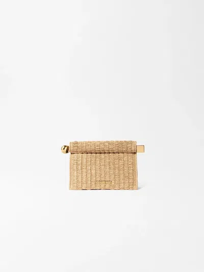 Jacquemus La Petite Pochette Rond C In Black