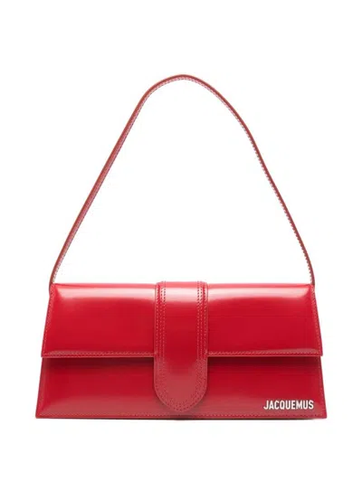 Jacquemus La Petite Pochette Rond C Crossbody Bag In Red
