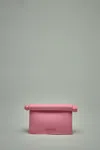 Jacquemus La Petite Pochette Rond C In Pink & Purple
