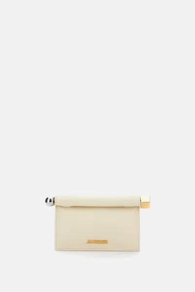Jacquemus La Petite Pochette Rond C In White