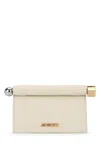 Jacquemus The Petite Pochette Rond Clutch Bag In Neutral