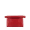 Jacquemus La Petite Pochette Rond Carré In Red