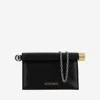 Jacquemus Black La Petite Pochette Rond Carr Bag In Black