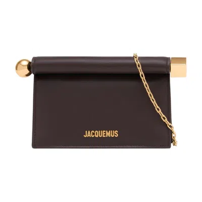 JACQUEMUS JACQUEMUS LA PETITE POCHETTE ROND CARRÉ