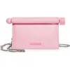 Jacquemus La Petite Pochette Rond Carré Clutch