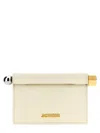 Jacquemus La Petite Pochette Rond Carré' Clutch In Multi