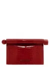 Jacquemus La Petite Pochette Rond C Bag In Red