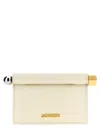 Jacquemus 'la Petite Pochette Rond Carré' Clutch In White