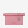 Jacquemus La Petite Pochette Rond Carré In Pink