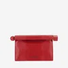 Jacquemus La Petite Pochette Rond C Clutch In Red