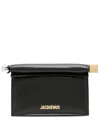 Jacquemus Women's La Petite Pochette Golden Logo
