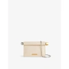 Jacquemus Womens Light Ivory La Petite Pochette Rond Leather Clutch Bag In Light Ivory