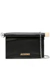 Jacquemus La Petite Pochette Shoulder Bag In Black