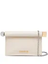 Jacquemus Small Round Clutch Bag In Nude & Neutrals