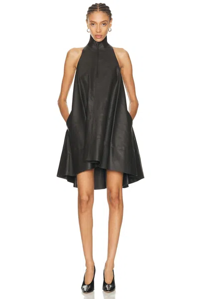 Jacquemus La Petite Robe Triangle In Brown