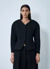 Jacquemus Women La Petite Veste Ovalo Jacket In Black