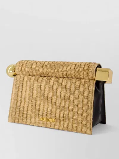 Jacquemus La Pochette La Pochette Rond Carre Mini Bag