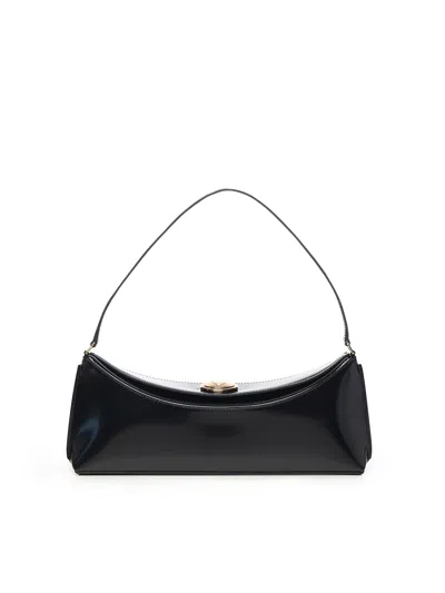 JACQUEMUS LA POCHETTE OVALO SHOULDER BAG