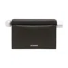 Jacquemus La Pochette Rond Carré In Black