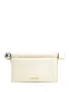 Jacquemus La Pochette Rond Carre Handbags White