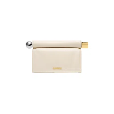 Pre-owned Jacquemus La Pochette Rond Carre 'light Ivory' | White | Women's Size Onesize