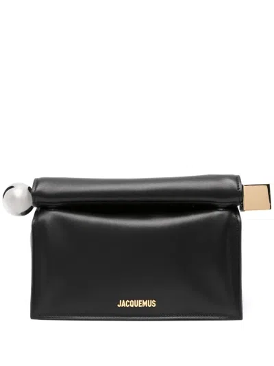 Jacquemus La Pochette Rond Carré Shoulder Bag