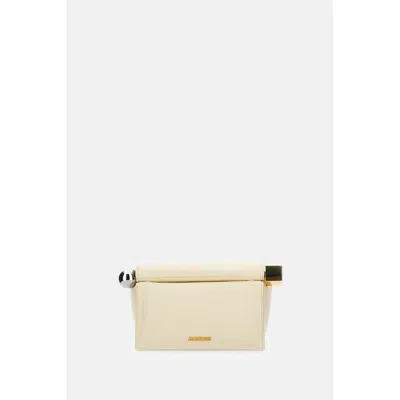 Jacquemus La Pochette Rond Carre In White