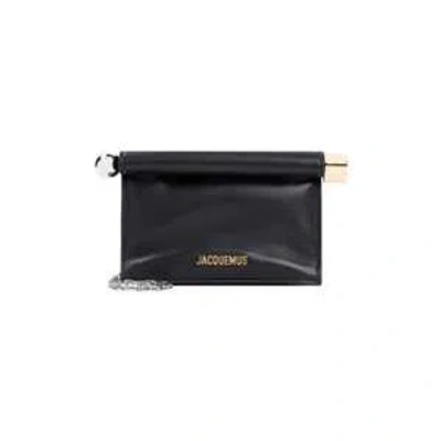 Jacquemus La Pochette Rond Carré Women In Black