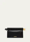 Jacquemus La Pochette Rond Clutch Bag In Black