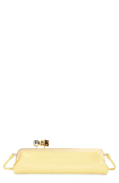 Jacquemus La Pochette Salon Leather Clutch