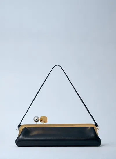 Jacquemus La Pochette Salon Shoulder Bag In Black