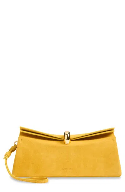 Jacquemus La Pochette Valerie Clutch In Yellow