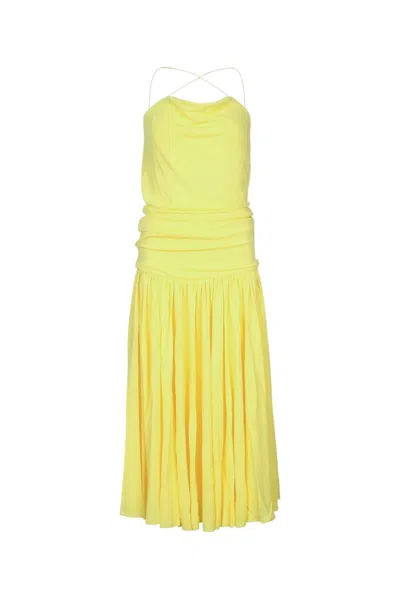 Jacquemus La Robe Abiha Dress In Yellow