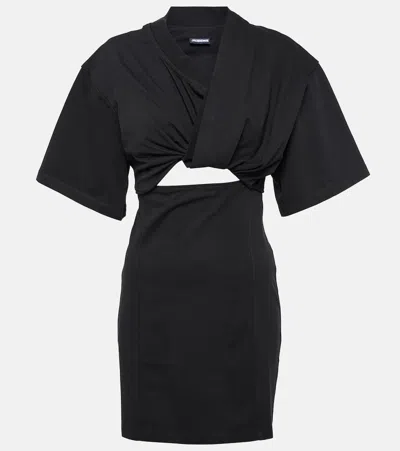 JACQUEMUS LA ROBE BAHIA COTTON MINIDRESS