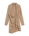 Jacquemus Beige Le Chouchou 'la Robe Bahia' Minidress In Nude