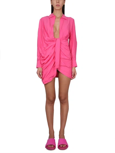 Jacquemus La Robe Bahia In Pink