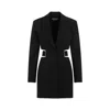 Jacquemus 'la Robe Bari' Black Single-breasted Jacket With Cut-out