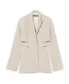 Jacquemus Bari Cutout Woven Mini Dress In Nude