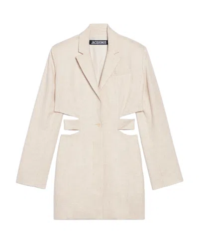 JACQUEMUS JACQUEMUS LA ROBE BARI BLAZER MINI DRESS