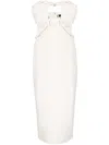 Jacquemus La Robe Bikini Strapless Midi Dress