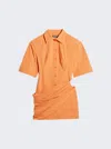 Jacquemus La Robe Camisa In Orange
