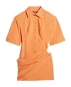 Jacquemus La Robe Camisa In Orange
