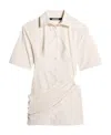 Jacquemus Synthetic Fibers Dress In White